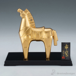 銅製花瓶 鶴首 赤金色 7号 / 花瓶 フラワーベース 花器 仏間