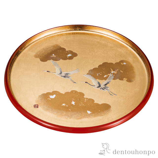LAQUE NOUVEAU 金箔仕上 角長型プレースマット(L)  5P トレー・敷物特集 || 伝統工芸品で選ばれてNo.1 伝統本舗 本店